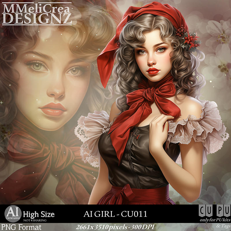 (image for) AI - GIRL CU011 (CU4PU/PNG)